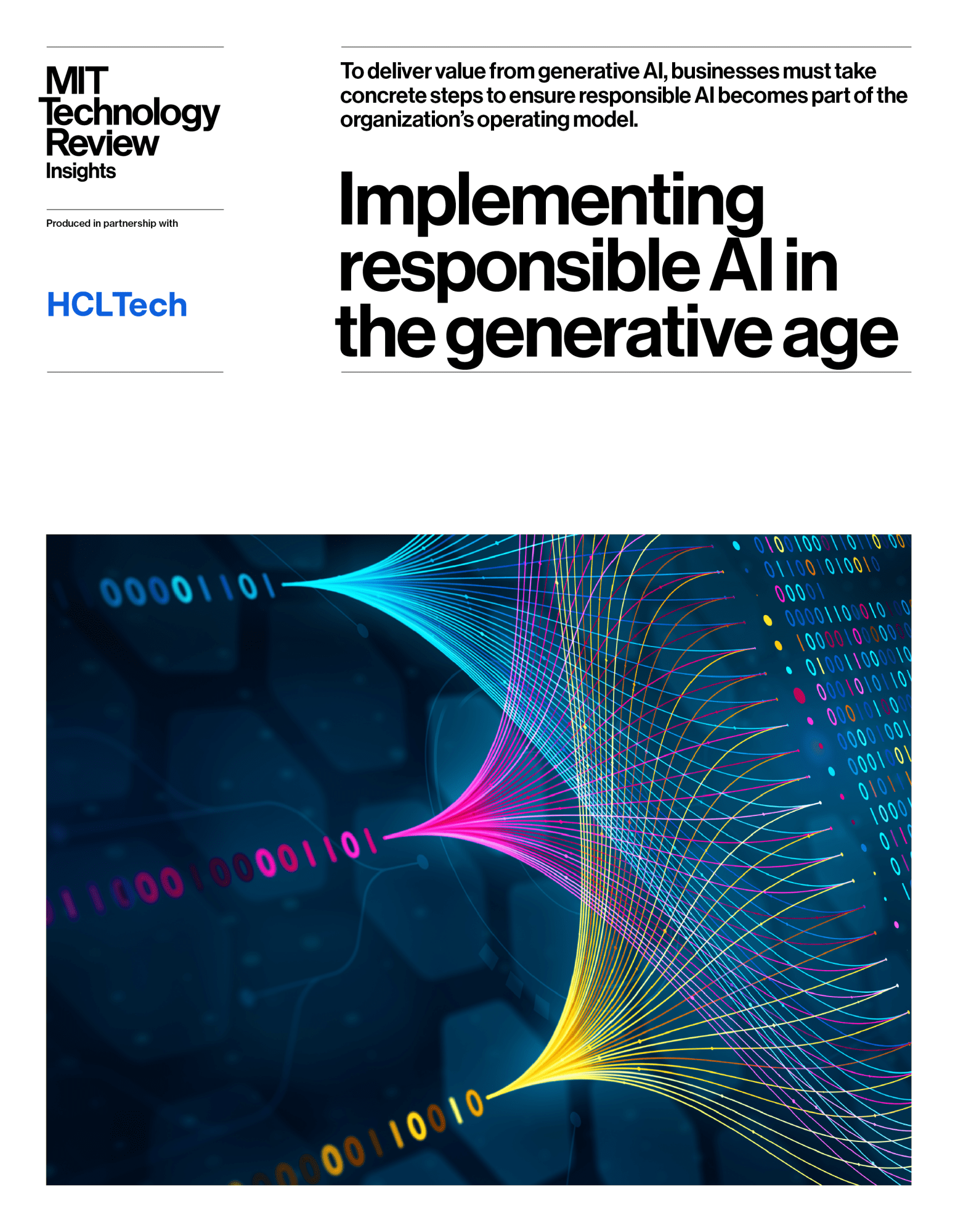 Implementing responsible AI in the generative age