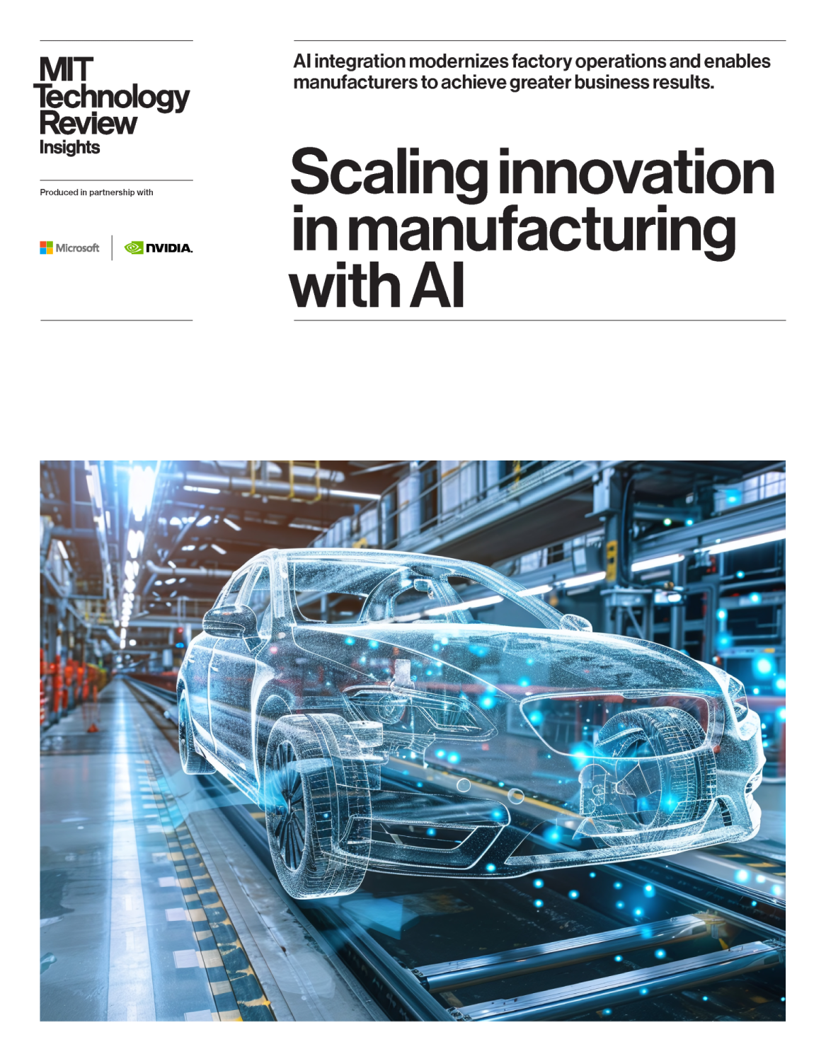 Scaling innovation in manufacturing with AI